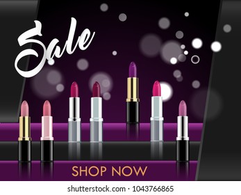 Fashion lipstick magazine ads