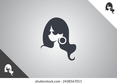 Fashion logo. Beauty, personal care and cosmetics brand logo design. Perfect logo fit for business related to cosmetics and personal care industry. Isolated background. Vector eps 10.