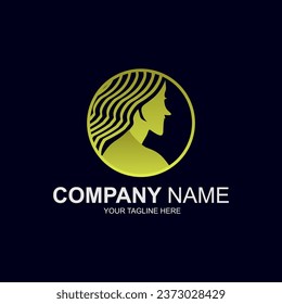 Fashion logo, beauty logo. Women's logo.