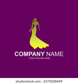 Fashion logo, beauty logo. Women's logo.