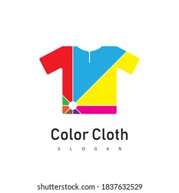 Fashion logo design with a hanger combination color