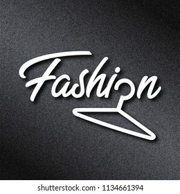 fashion logo design in vector format