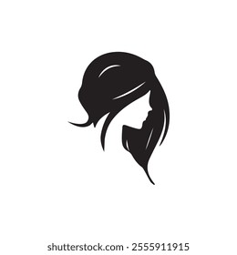 Fashion logo design with white and black