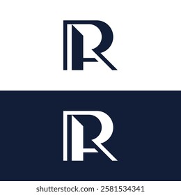 Fashion logo with letters AR or RA.