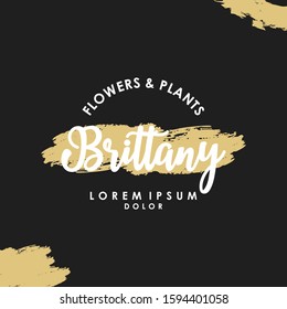 Fashion logo with premium style