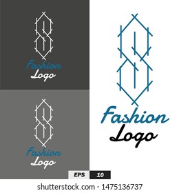 Fashion logo template for company or personal