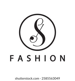Fashion logo template design vector