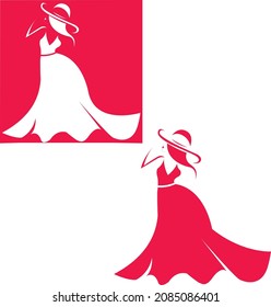 Logo de moda y diseño vectorial