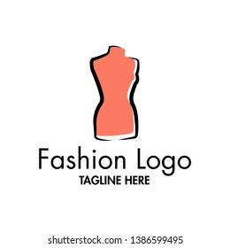 fashion logo vector design template