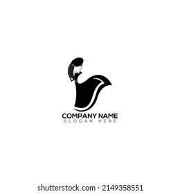 Plantilla para el logotipo de moda
