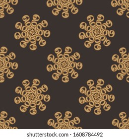 Fashion Luxury Pattern Abstract Background. Vector
