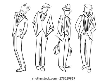 27,868 Male model sketch Images, Stock Photos & Vectors | Shutterstock