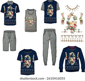 fashion men's models. knitting models, print patterns and more
