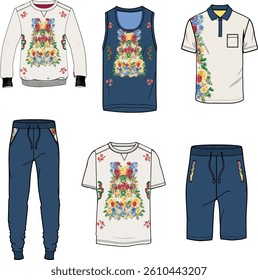 fashion men's models. knitting models, print patterns and more