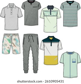 fashion men's models. knitting models, print patterns and more