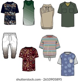 fashion men's models. knitting models, print patterns and more