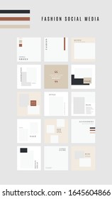 Fashion Minimal Social Media Pack