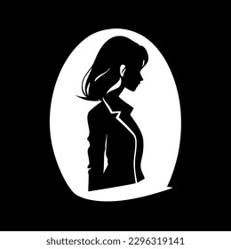Fashion | Minimalist and Simple Silhouette - Vector illustration