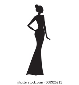 140,002 Elegant lady silhouette Images, Stock Photos & Vectors ...