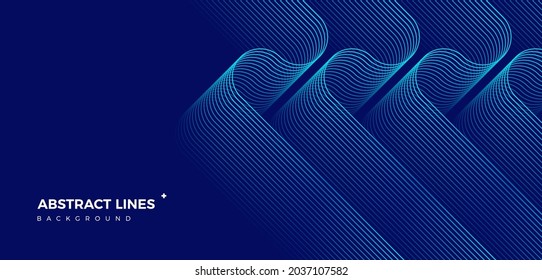 Fashion motion line high-end texture business fluid gradient abstract background