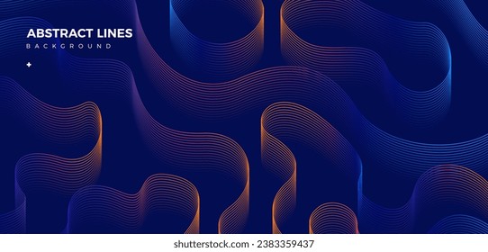 Fashion motion lines high-end texture business fluid gradient abstract background.Suit for poster, banner, brochure, corporate, presentation, website, flyer. Vector illustration