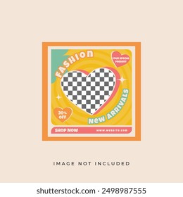 Fashion New Arrivals Instagram Post Template.