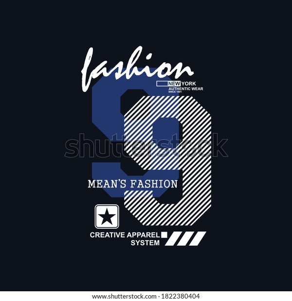 Fashion Number Ninety Nine Lettering Vector Stock Vector (Royalty Free ...