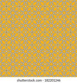 Fashion ornamental seamless pattern. Vector abstract background