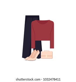 fashion outfit vector icon