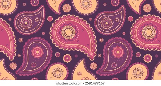 Fashion paisley at pretty ethereal. Wedding arabic by springtime trendy. Symmetry repeating at pattern horizontal. Geometric petal by floral pattern decoration.