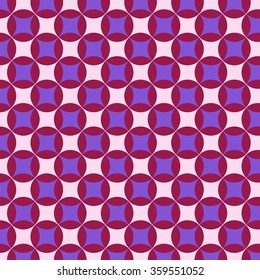 Fashion pattern from the 70s vector