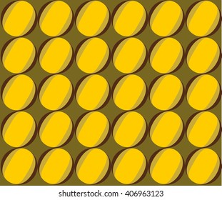 Fashion pattern from the 70s vector