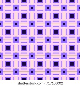 Fashion Pattern. Decoration Background Texture. Cool Style Fabric Ornament. Seamless Cloth, Textile, Wrapping Paper, Ad Backdrop. Abstract Seamless Pattern