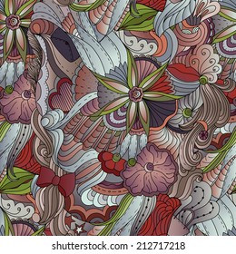 Fashion pattern, doodle print