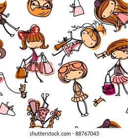 Fashion  pattern seamless