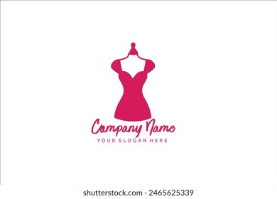 fashion people logo design concept template