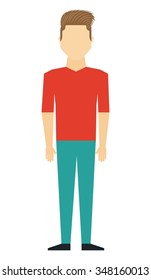 fashion person design, vector illustration eps10 graphic 