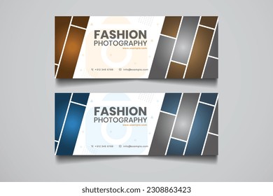 Fashion Photograpy Cover Design, Social Media Cover