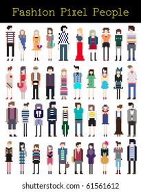 Fashion Pixel People Part 4