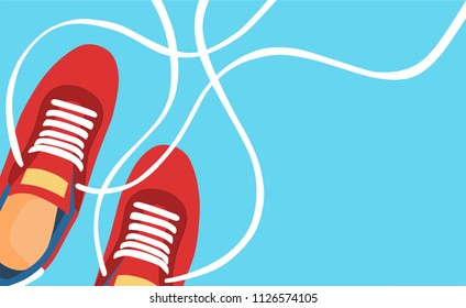 Fashion Poster Shoes Vector Stock Vector (Royalty Free) 1126574105 ...