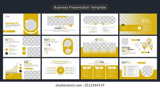 fashion presentation template and fashion slide show presentation design template.