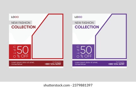 fashion sale banner, fashion collection sale banner template, fashion banner vector art