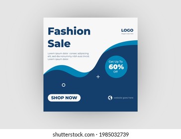 Fashion sale banner design. New arrival fashion social media design. Clothing brand promotion banner. Fashion sale flyer poster leaflet design.