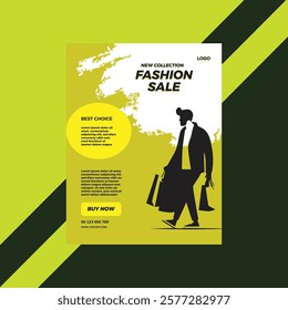 Fashion sale flyer design Templates