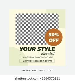 Fashion Sale Instagram Post Template