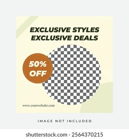 Fashion Sale Instagram Post Template