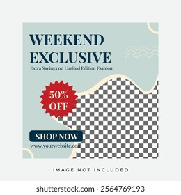 Fashion Sale Instagram Post Template