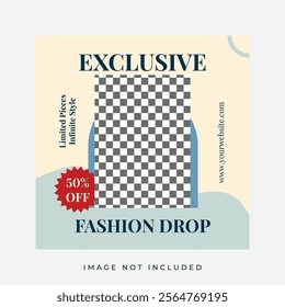 Fashion Sale Instagram Post Template