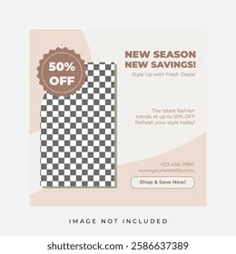Fashion Sale Instagram Post Template