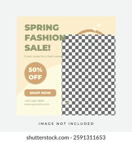 Fashion Sale Instagram Post Template